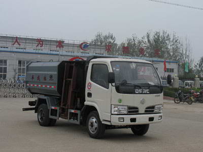 東風(fēng)小霸王自裝卸式垃圾車(chē)掛桶式垃圾車(chē)