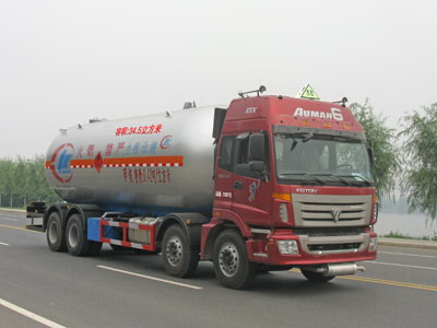 歐曼前四后八34.5立方液化氣體運(yùn)輸車