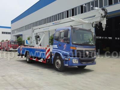 國(guó)四福田歐曼20-22米高空作業(yè)車